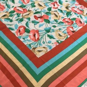 Mari France water silk polyester scarf. 34”